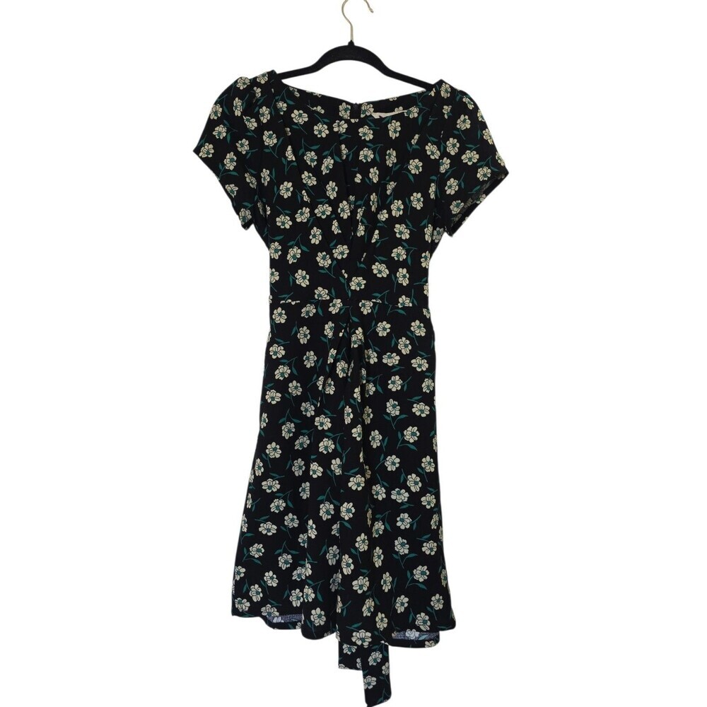 Vintage Y2K Dress Floral Size 2 Cap Sleeve Yumi Direct